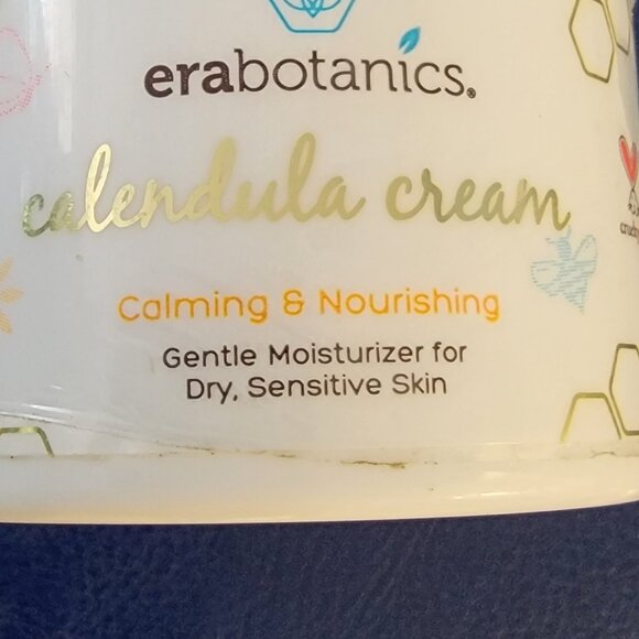 Erabotanics Calendula Calming Cream for dry Sensitive Skin Sealed Jar - Picture 7 of 10